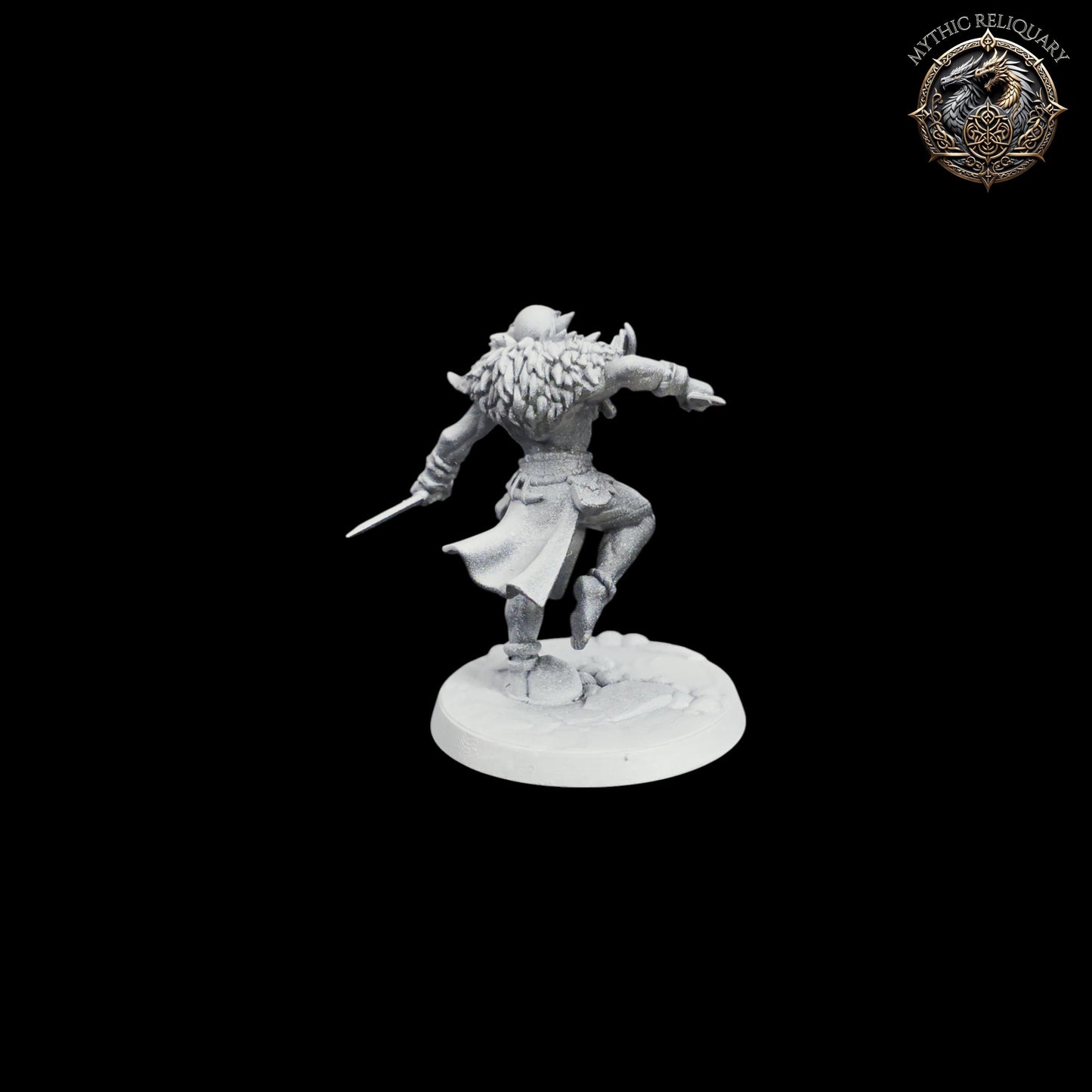 Frost Alfar Hunter by Artisan Guild | Pro-Printed Miniature | Elf Rogue, Dual Wield Ranger for D&D, TTRPGs