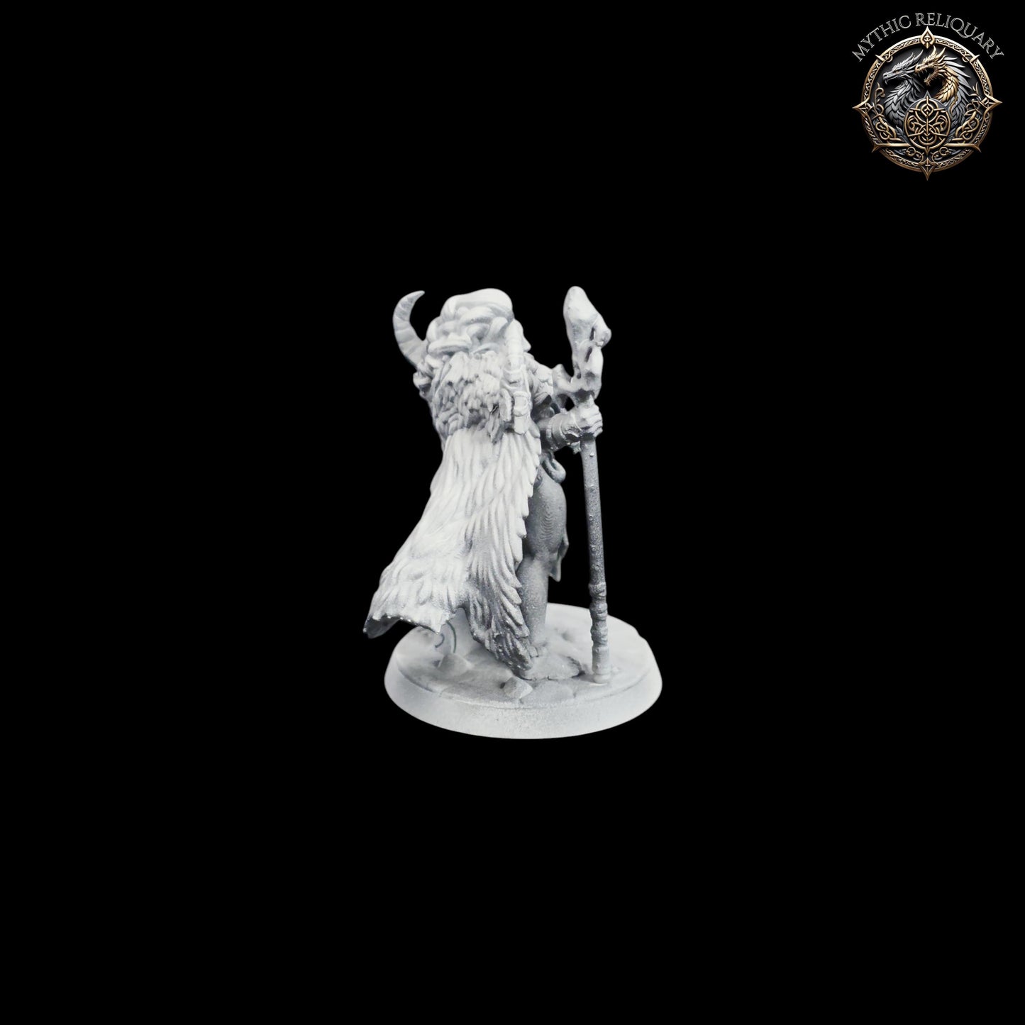 Ylvethra Frostbloom by Artisan Guild | Pro-Printed Miniature | Elf Mage, Winter Druid for D&D, TTRPGs