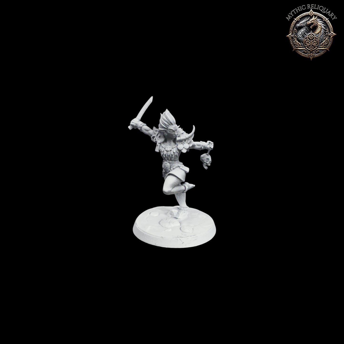 Frost Alfar Hunter by Artisan Guild | Pro-Printed Miniature | Elf Ranger, Headhunter Skirmisher for D&D, TTRPGs