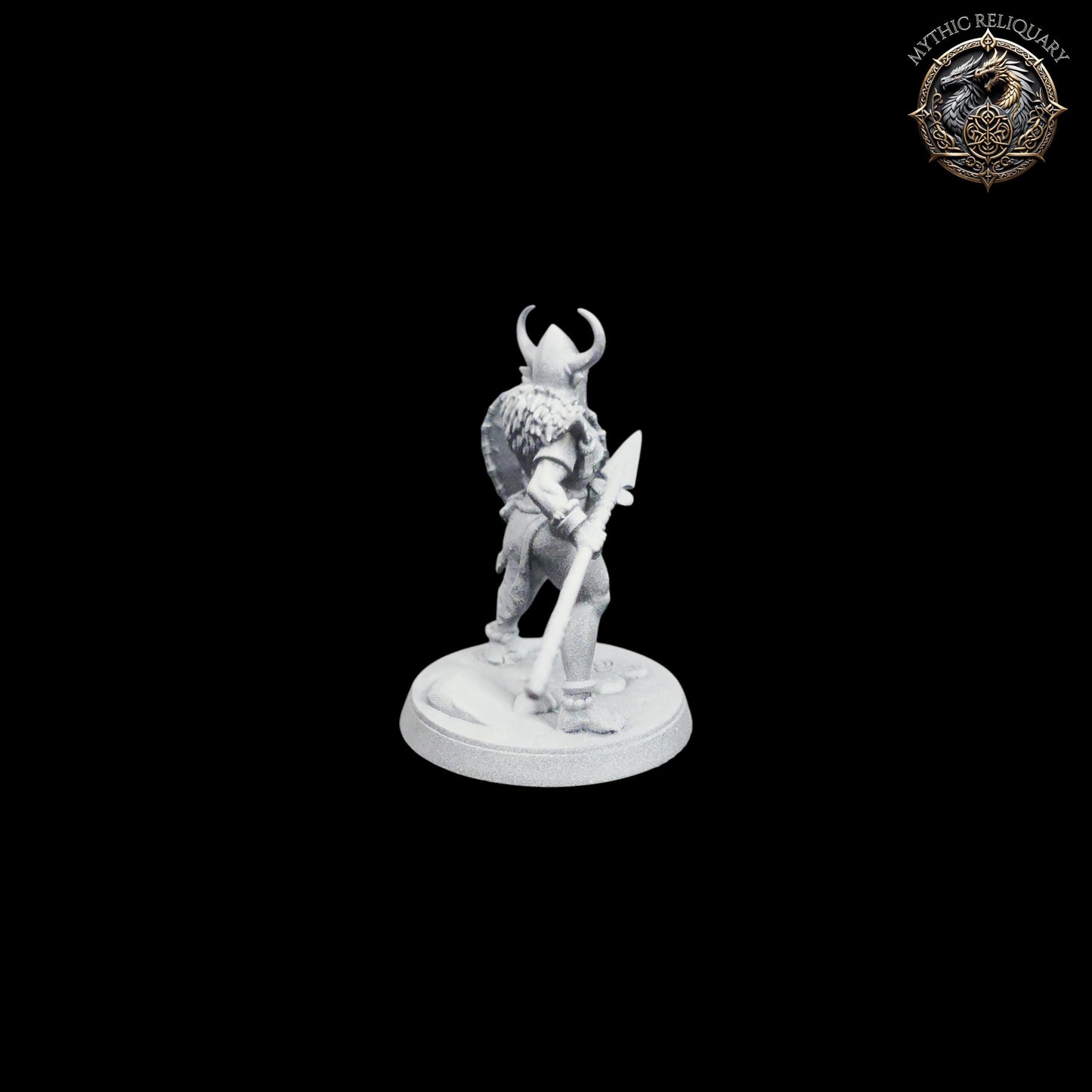 Frost Alfar Hunter by Artisan Guild | Pro-Printed Miniature | Elf Ranger, Viking Shieldmaiden for D&D, TTRPGs