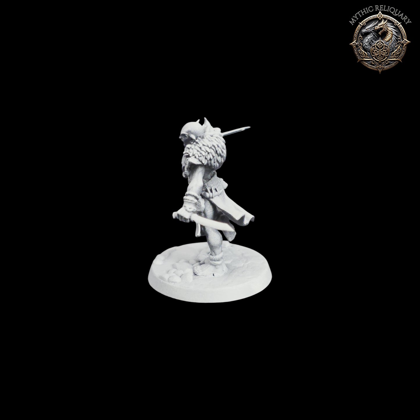 Frost Alfar Hunter by Artisan Guild | Pro-Printed Miniature | Elf Rogue, Dual Wield Ranger for D&D, TTRPGs
