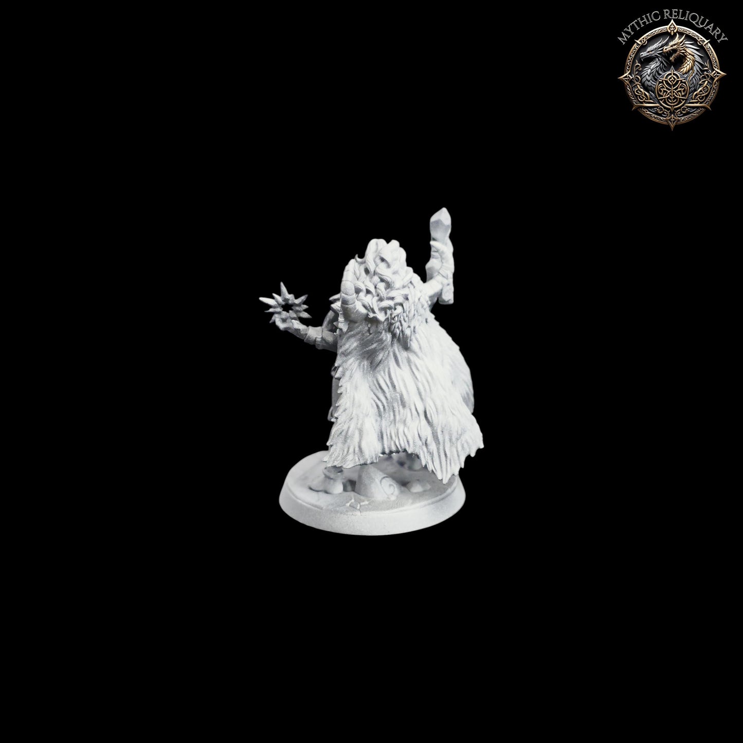 Ylvethra Frostbloom by Artisan Guild | Pro-Printed Miniature | Elf Mage, Winter Druid for D&D, TTRPGs