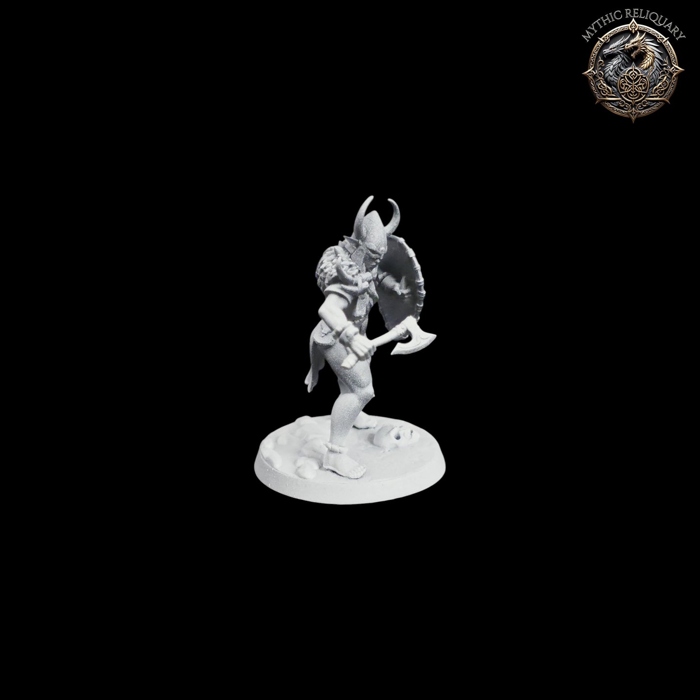Frost Alfar Warrior by Artisan Guild | Pro-Printed Miniature | Elf Fighter, Viking Warrior for D&D, TTRPGs