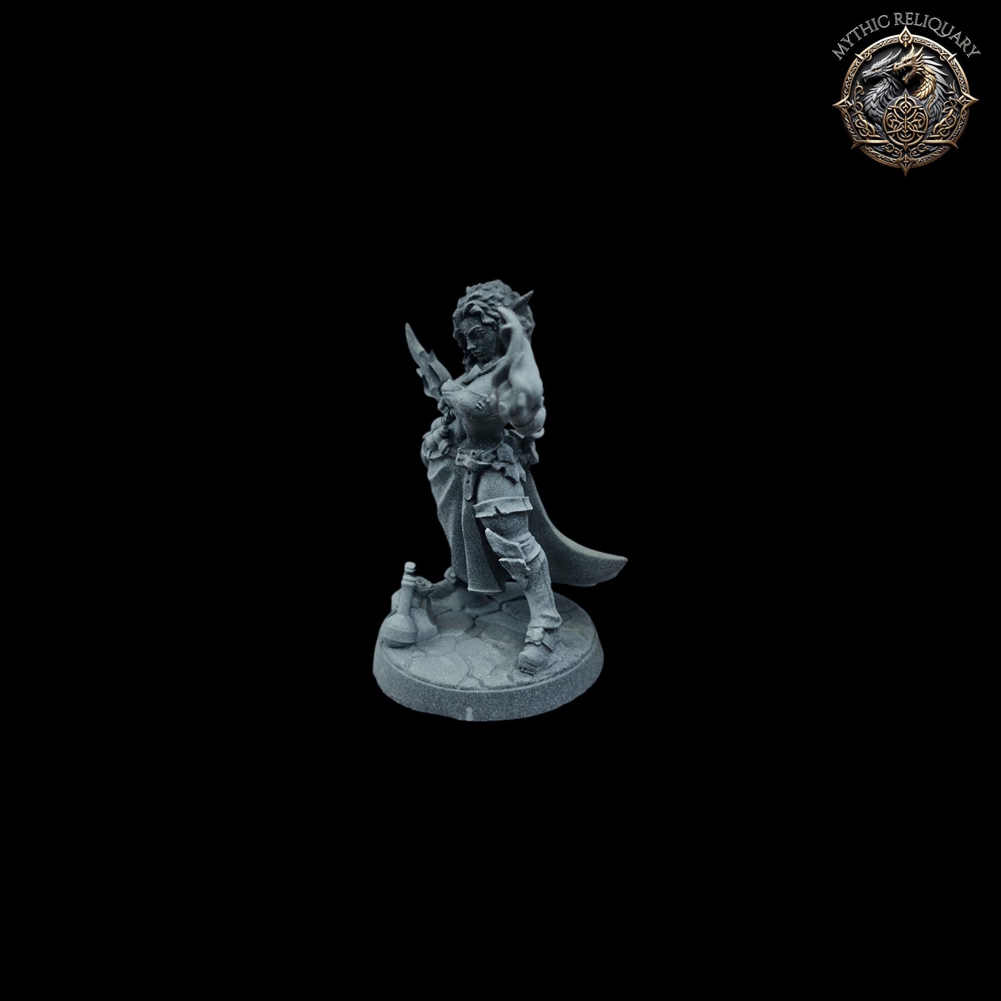 Elven Swordswoman Miniature: Sony Jona - Artisan Guild - D&D, Pathfinder