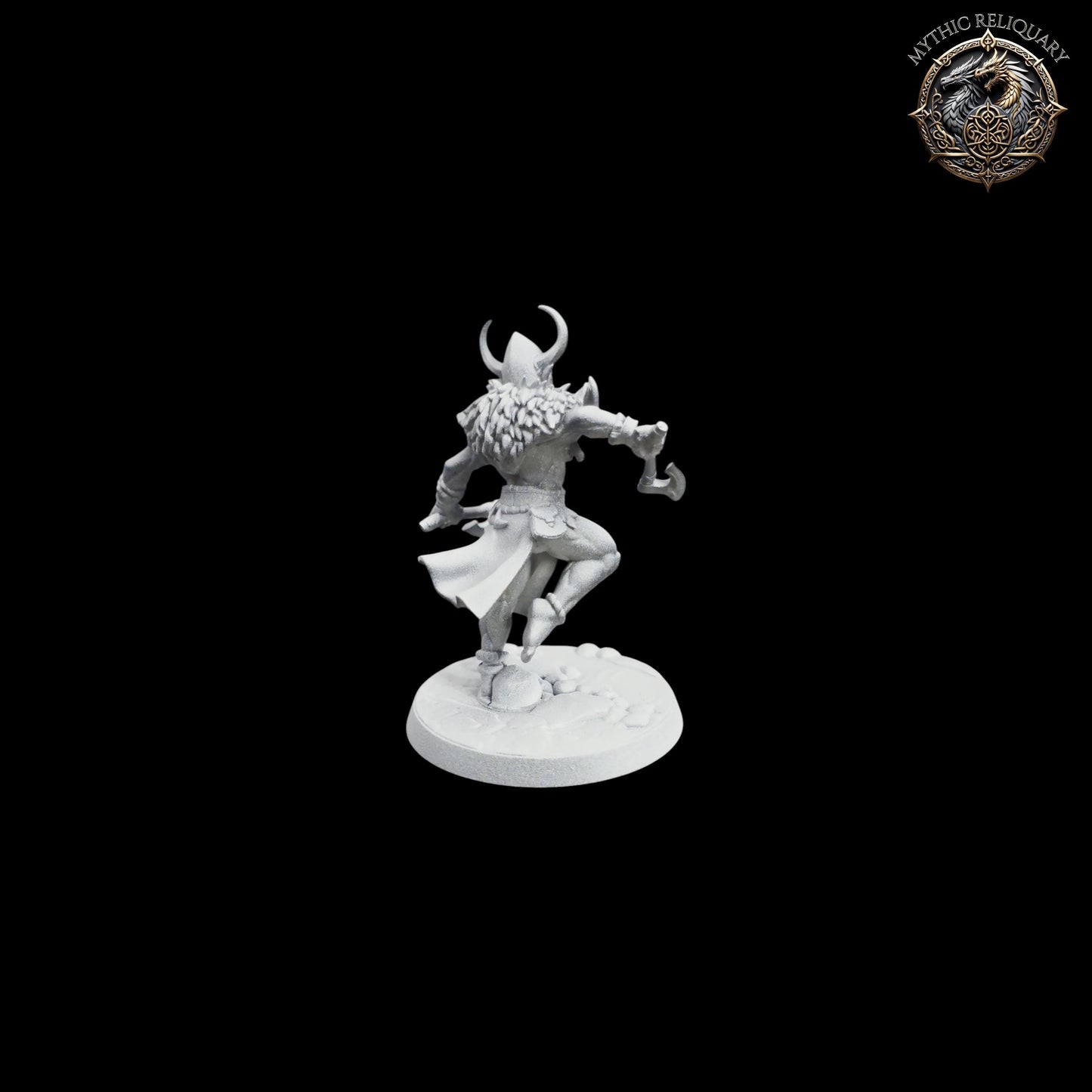 Frost Alfar Hunter by Artisan Guild | Pro-Printed Miniature | Elf Barbarian, Berserker Ranger for D&D, TTRPGs
