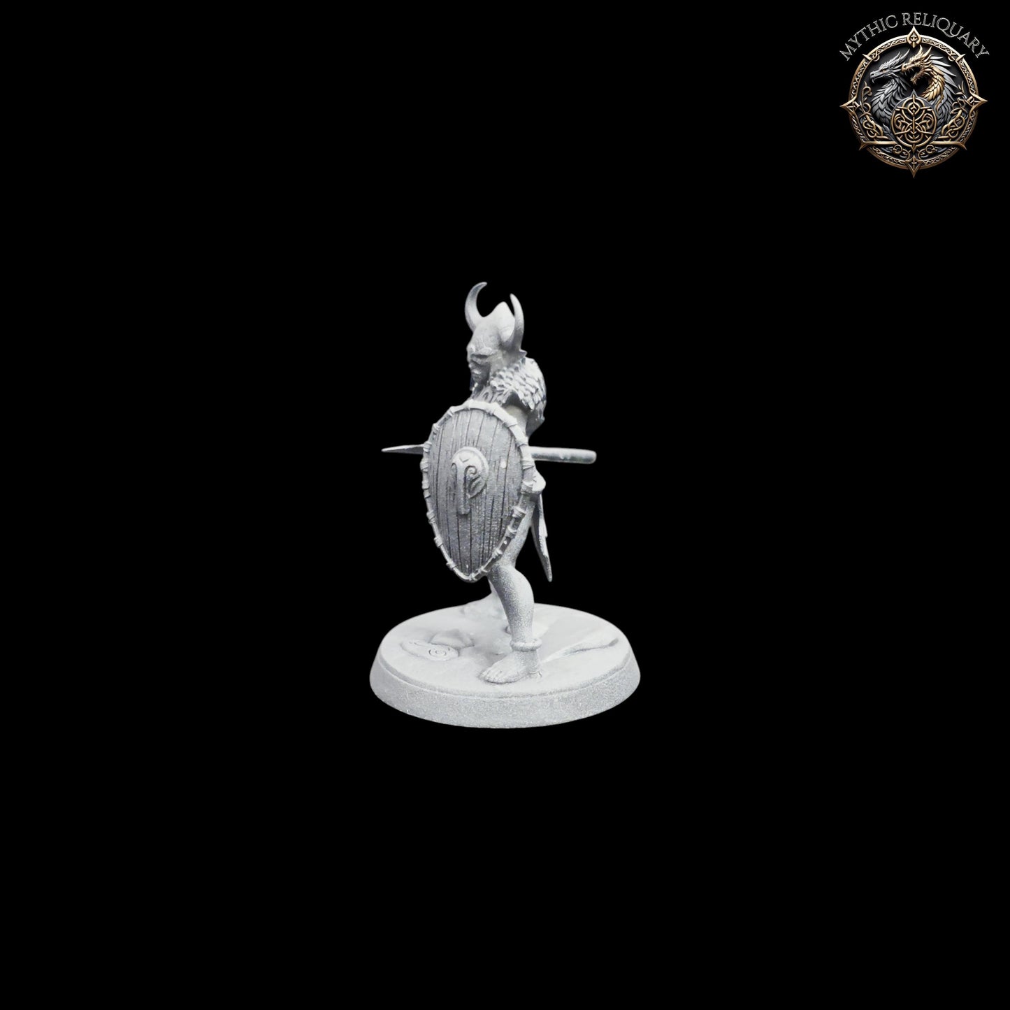 Frost Alfar Hunter by Artisan Guild | Pro-Printed Miniature | Elf Ranger, Viking Shieldmaiden for D&D, TTRPGs