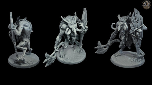 Zukki the Cellist Troll (Axe & Shield) - Artisan Guild |Troll Miniature | DnD | Boss Monster