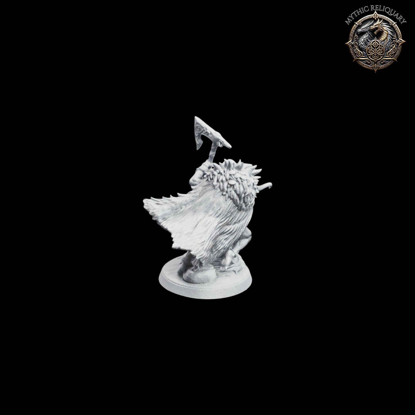 Kvällandir Trollkiller by Artisan Guild | Pro-Printed, Primed Miniature | Elf Barbarian, Ranger Slayer for D&D, TTRPGs