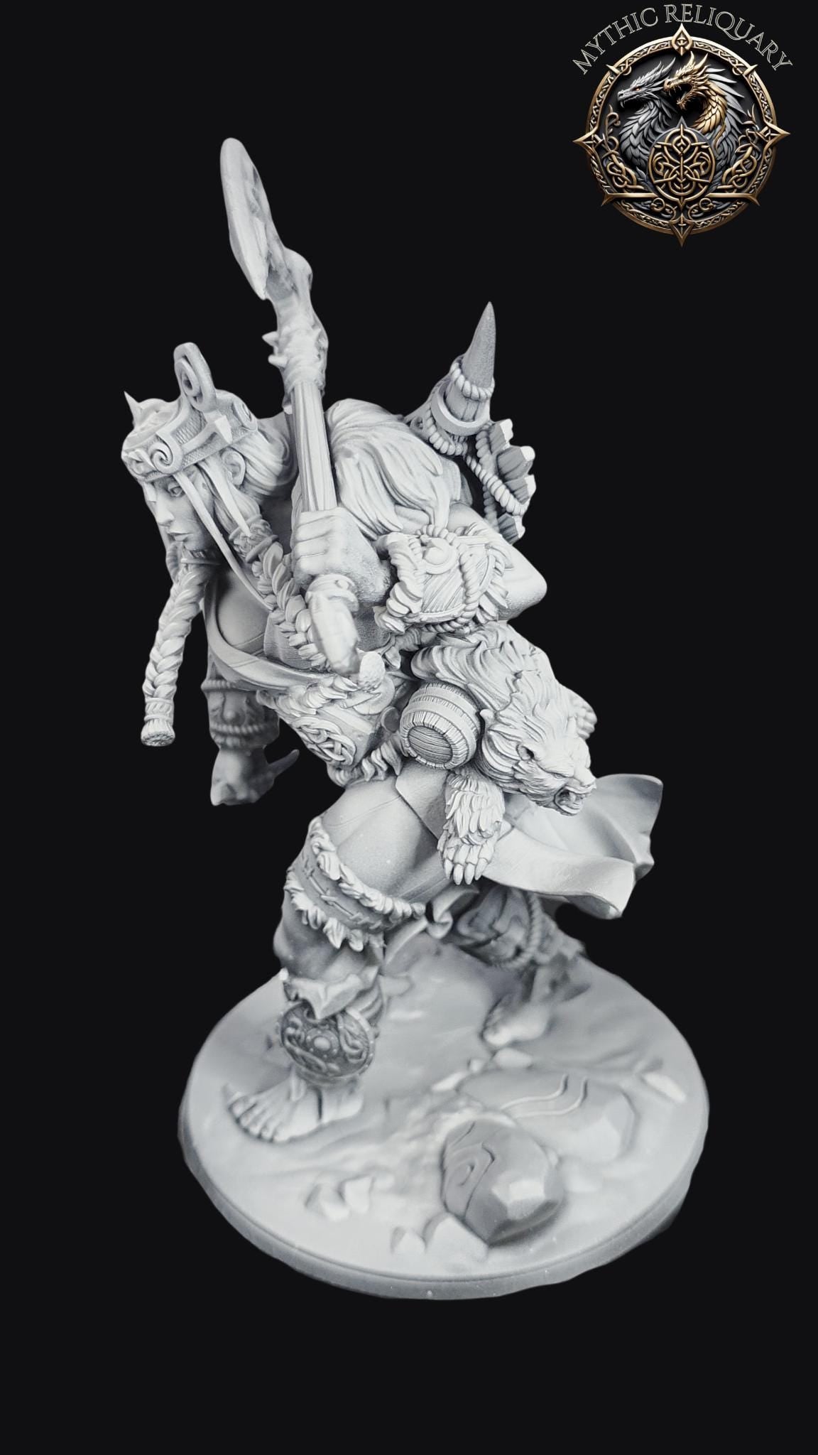 Frost Giant Miniature: Skjarnhilda - Artisan Guild TTRPG Figure