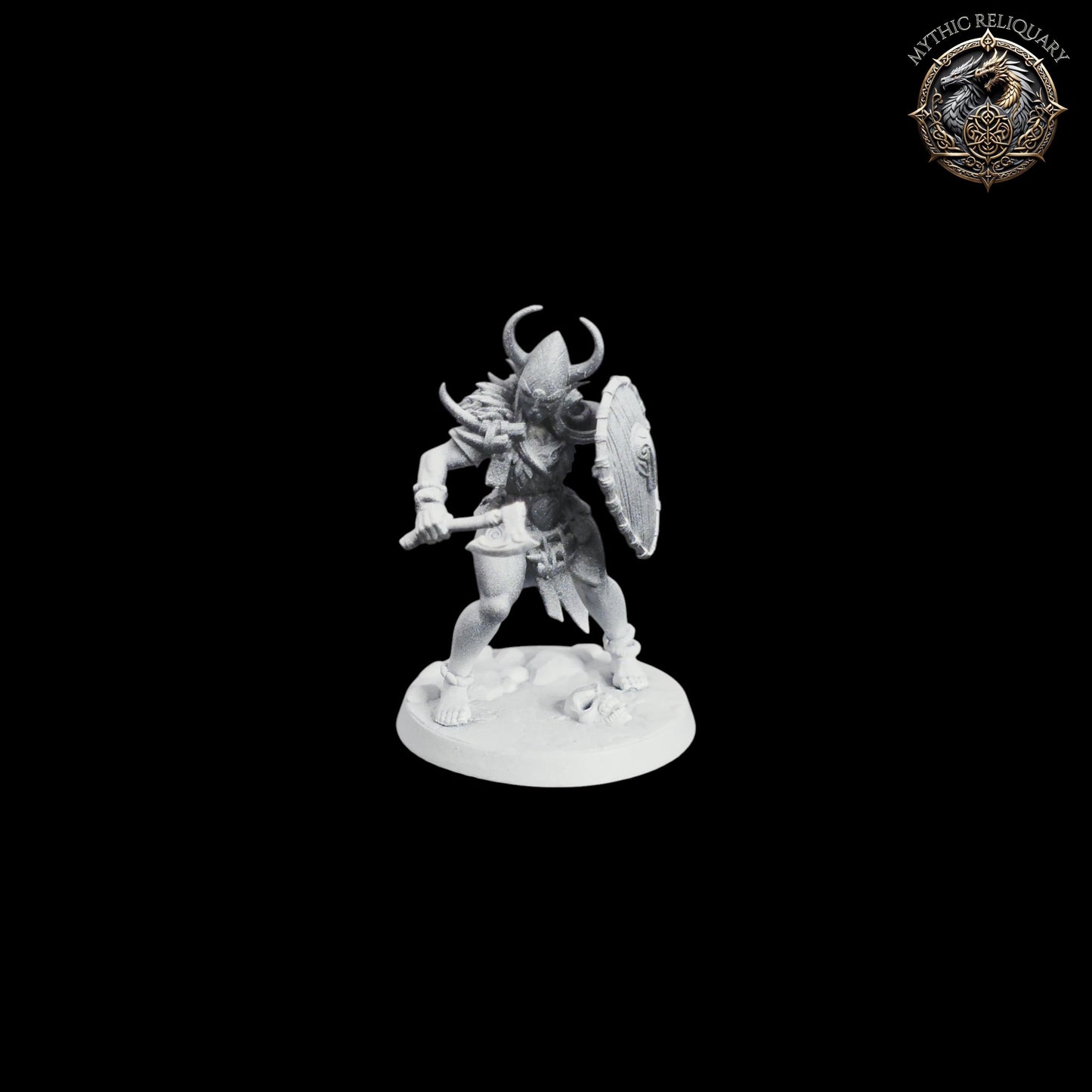 Frost Alfar Warrior by Artisan Guild | Pro-Printed Miniature | Elf Fighter, Viking Warrior for D&D, TTRPGs