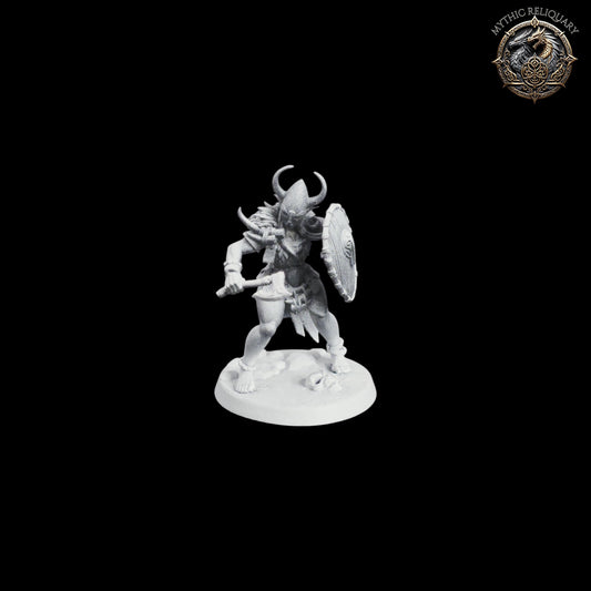 Frost Alfar Warrior by Artisan Guild | Pro-Printed Miniature | Elf Fighter, Viking Warrior for D&D, TTRPGs