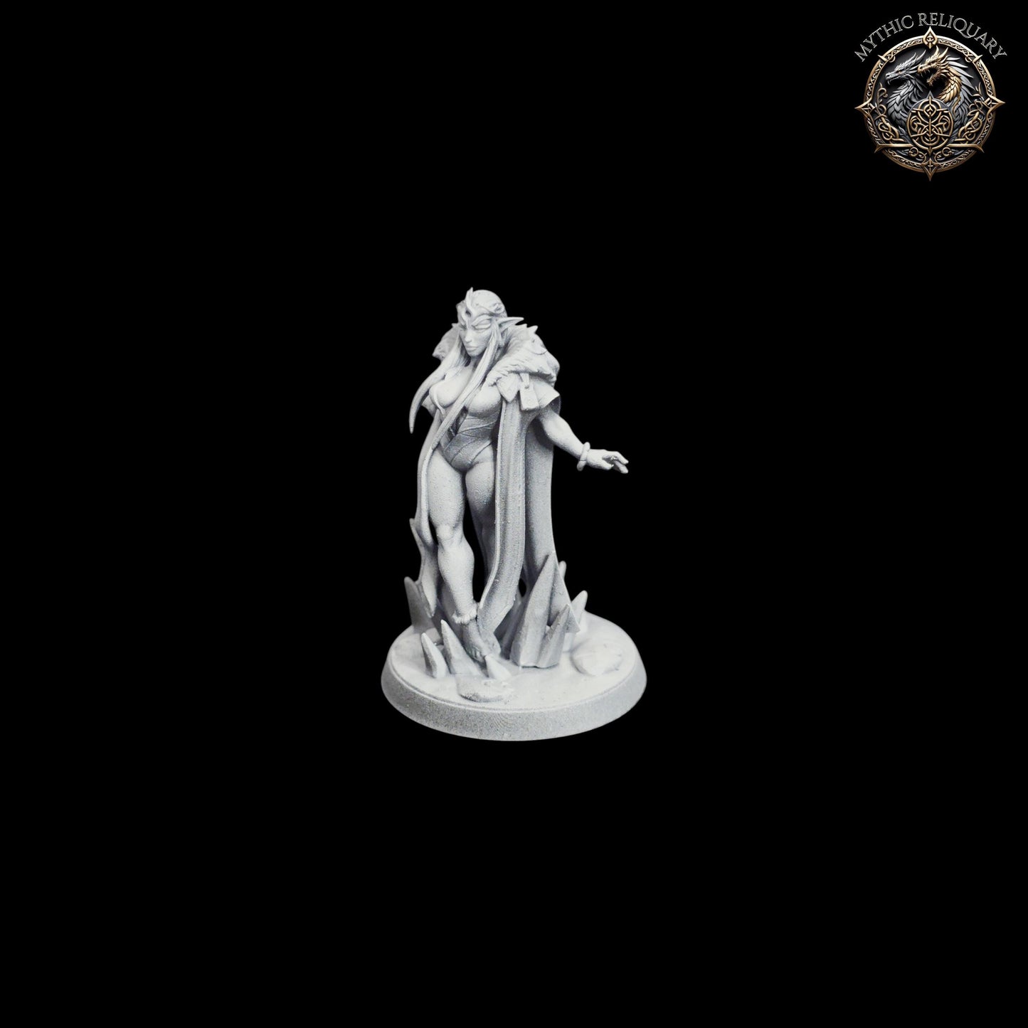 Myrravel the Frost Princess by Artisan Guild | Pro-Printed Miniature | Ice Queen, Fey Sorceress for D&D, TTRPGs