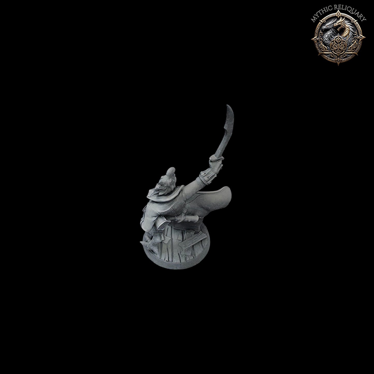 Gyros Shipwrecker by Artisan Guild | Pro-Printed, Primed Miniature | Tengu Rogue, Kenku Swashbuckler for D&D, TTRPGs