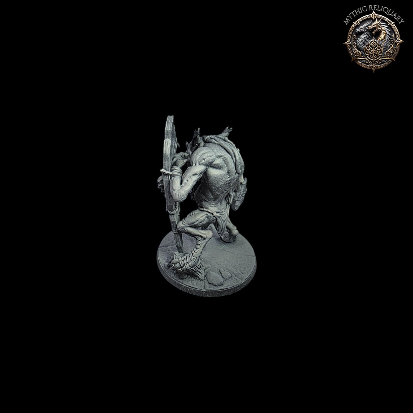 Zukki the Cellist Troll (Axe & Shield) - Artisan Guild |Troll Miniature | DnD | Boss Monster