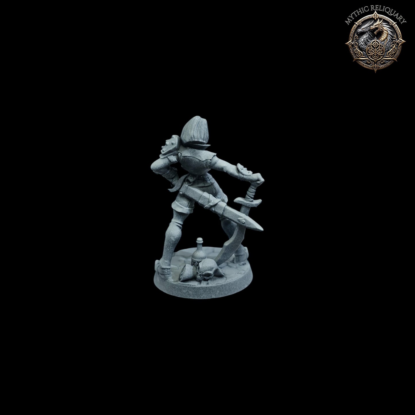 Female Knight Miniature - Aline the Bold by Artisan Guild | Pro-Printed Model | D&D | Human Warrior