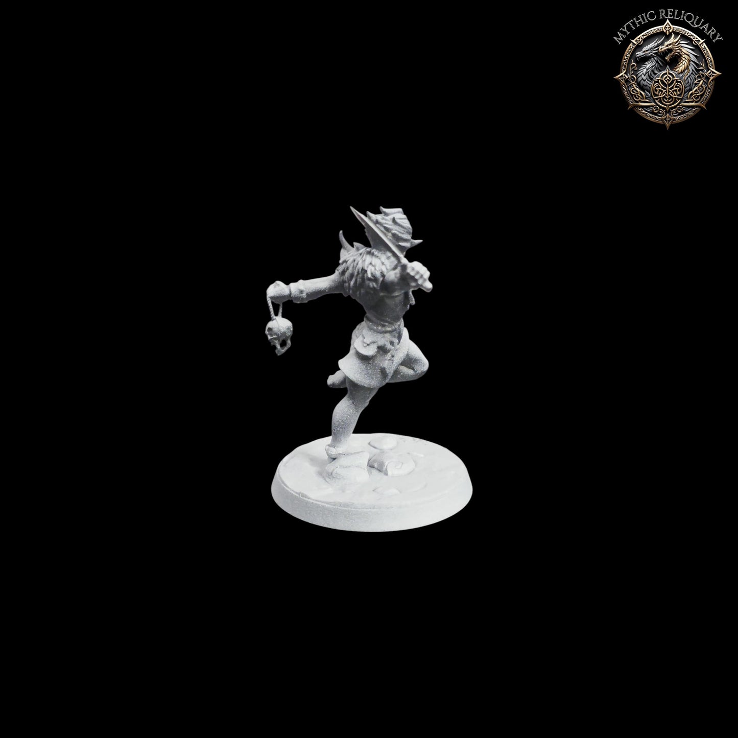 Frost Alfar Hunter by Artisan Guild | Pro-Printed Miniature | Elf Ranger, Headhunter Skirmisher for D&D, TTRPGs