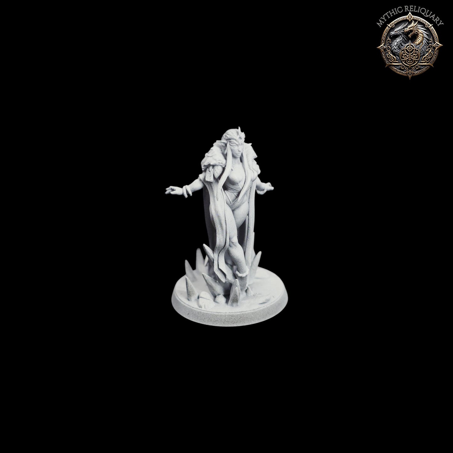 Myrravel the Frost Princess by Artisan Guild | Pro-Printed Miniature | Ice Queen, Fey Sorceress for D&D, TTRPGs