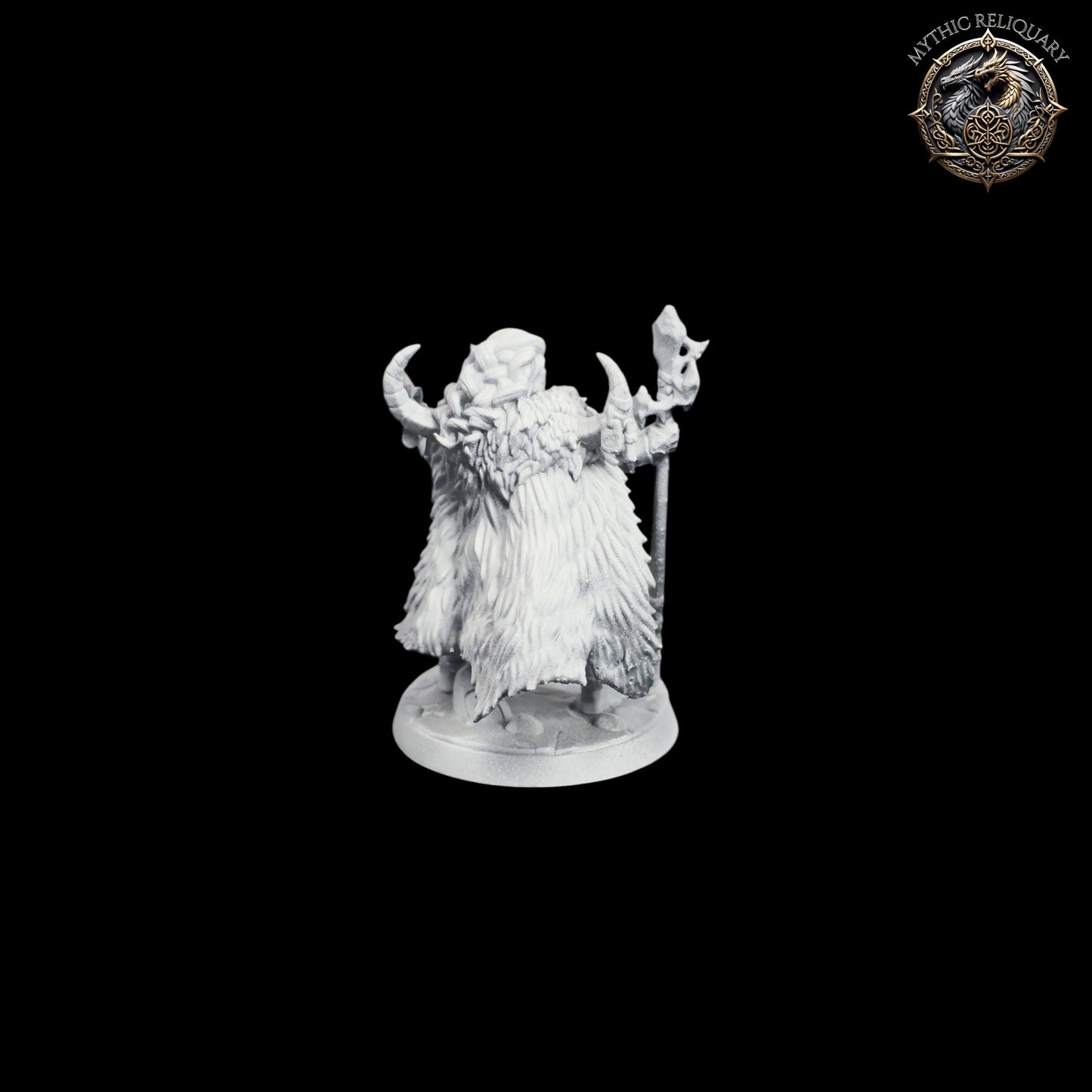 Ylvethra Frostbloom by Artisan Guild | Pro-Printed Miniature | Elf Mage, Winter Druid for D&D, TTRPGs