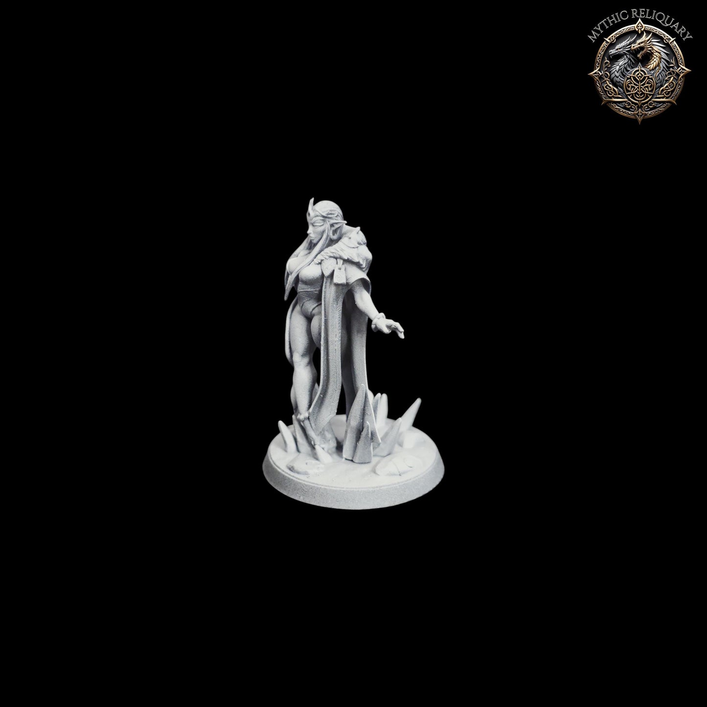 Myrravel the Frost Princess by Artisan Guild | Pro-Printed Miniature | Ice Queen, Fey Sorceress for D&D, TTRPGs