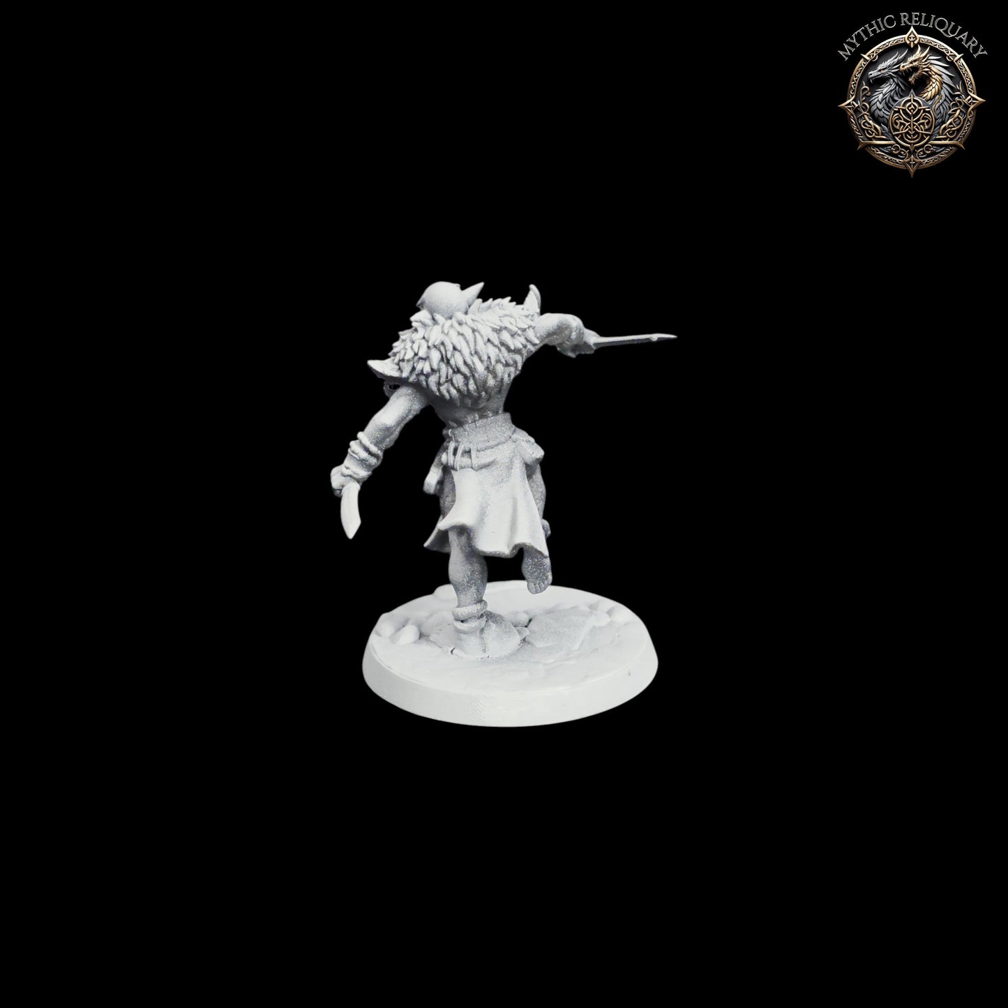 Frost Alfar Hunter by Artisan Guild | Pro-Printed Miniature | Elf Rogue, Dual Wield Ranger for D&D, TTRPGs