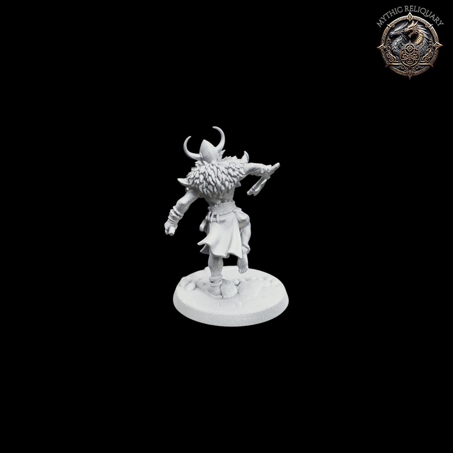 Frost Alfar Hunter by Artisan Guild | Pro-Printed Miniature | Elf Barbarian, Berserker Ranger for D&D, TTRPGs