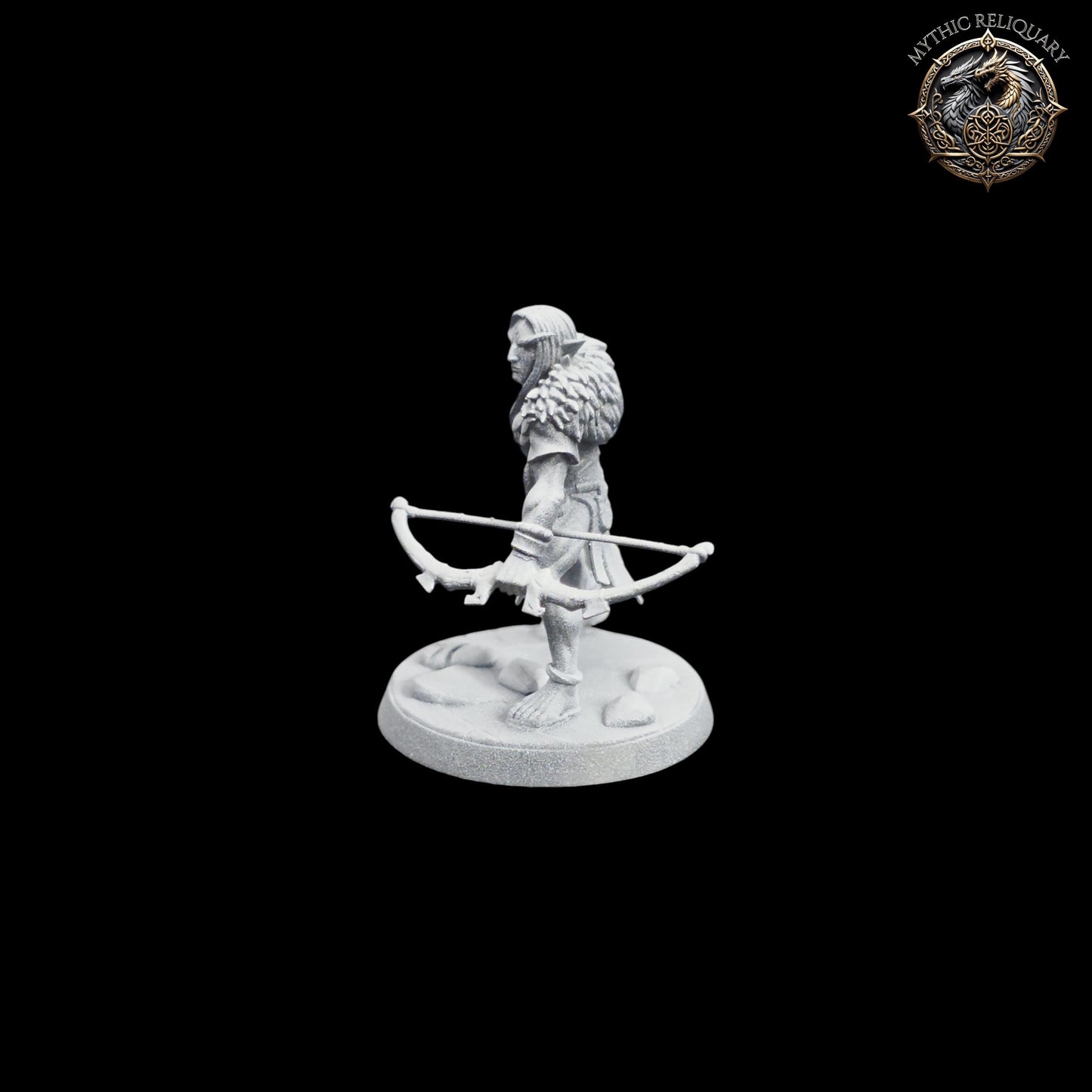 Frost Alfar Stalker by Artisan Guild | Pro-Printed Miniature | Elf Archer, Ranger Hunter for D&D, TTRPGs