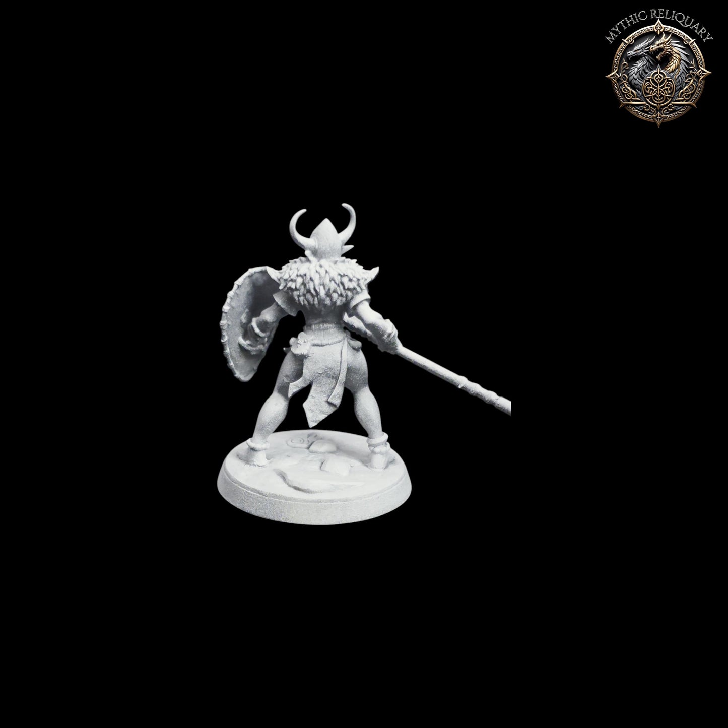 Frost Alfar Hunter by Artisan Guild | Pro-Printed Miniature | Elf Ranger, Viking Shieldmaiden for D&D, TTRPGs