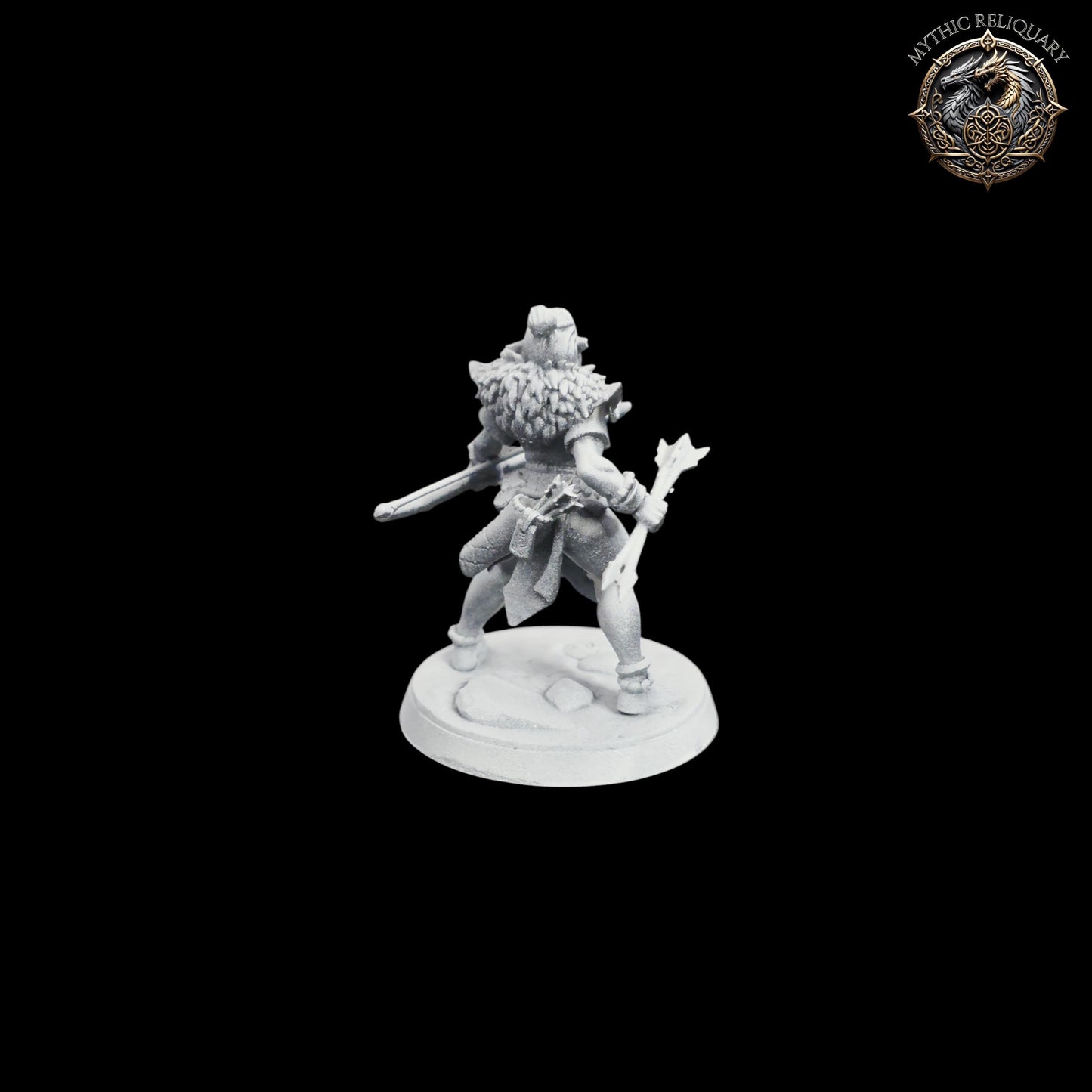 Frost Alfar Hunter by Artisan Guild | Pro-Printed Miniature | Elf Archer, Ranger Scout for D&D, TTRPGs