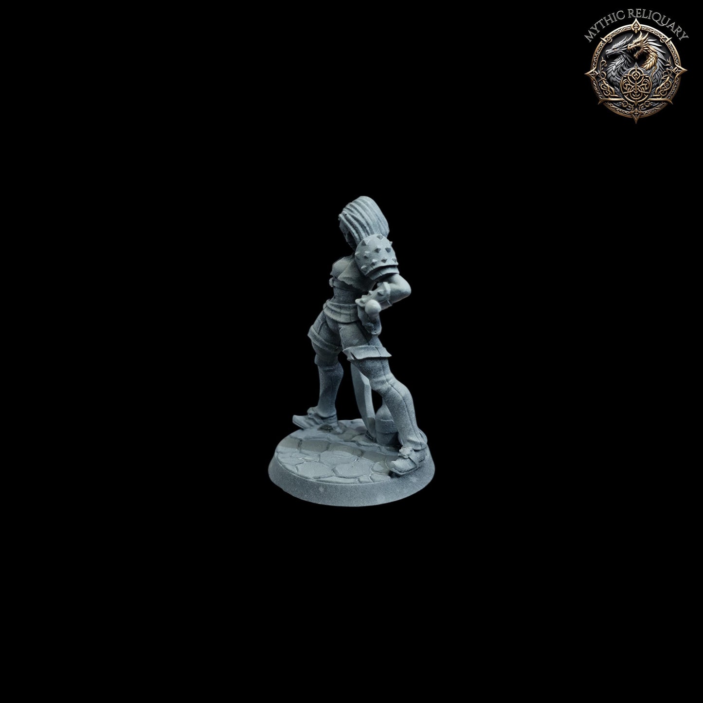 Female Knight Miniature - Aline the Bold by Artisan Guild | Pro-Printed Model | D&D | Human Warrior