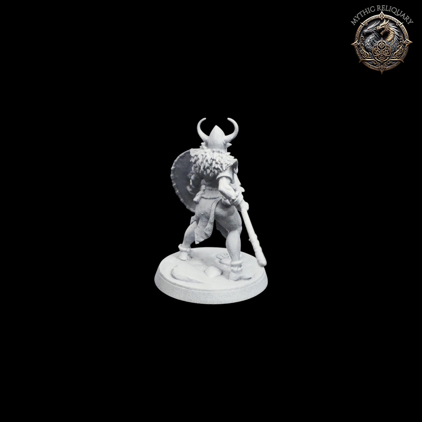 Frost Alfar Hunter by Artisan Guild | Pro-Printed Miniature | Elf Ranger, Viking Shieldmaiden for D&D, TTRPGs